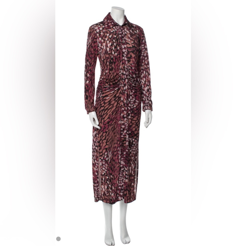Altuzarra Shirt Dress, size 40, US size 8. Stunning animal print.